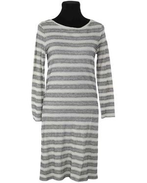 A.P.C. Robe courte Robe en coton blanche - Gris