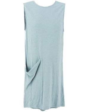 SOHO-T Robe Robe Rio Avec Poche Vert - Bleu