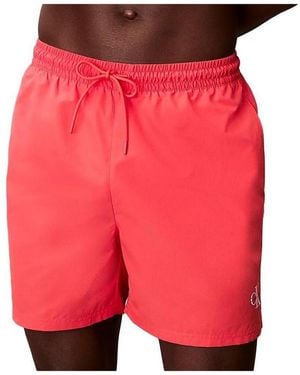 Calvin Klein Maillots De Bain Drawstrings - Rouge