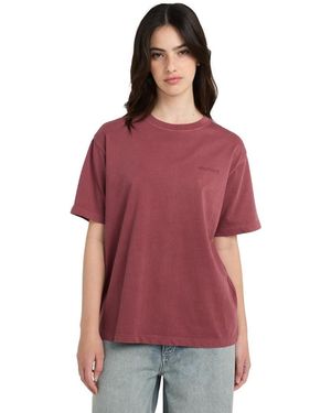 Element T-shirt Lowcase - Rouge