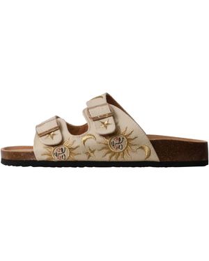 Findlay Sandales Mules à Enfiler Paris - Marron
