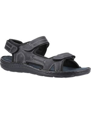 Hush Puppies Sandales plates Alistair - Noir