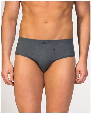 Zd - Zero Defects Slips Slip mini coton égyptien - Bleu