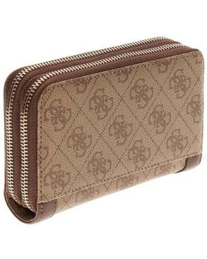 Guess Portefeuille Lindsey - Marron