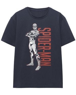 Marvel T-shirt TV25757 - Bleu