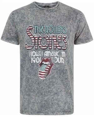 The Rolling Stones T-shirt Logo T-shirt à manches courtes - Gris