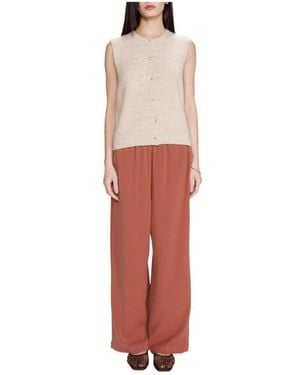 Grace & Mila Pantalons Large 13431201 - Rouge