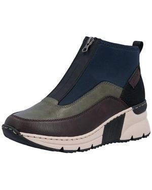Rieker Bottines - Bleu