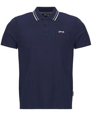 Schott Nyc Polo Ps Danny - Bleu