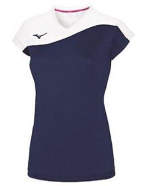 Mizuno T-shirt Tshirt Authentic Myou Tee W - Bleu