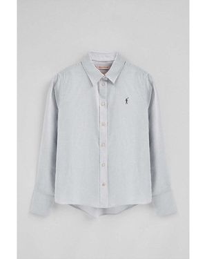 POLO CLUB Chemise RIGBY GO OXFORD STRIPES W - Gris