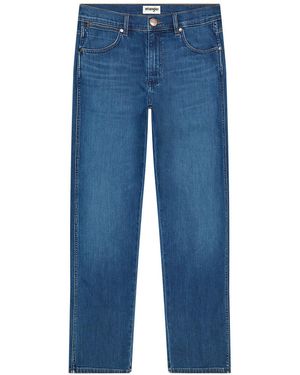 Wrangler Jeans Jeans Droit Frontier Digital - Bleu