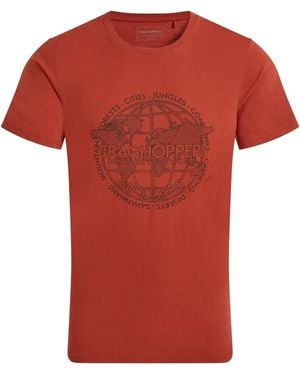 Craghoppers T-shirt Lucent - Rouge