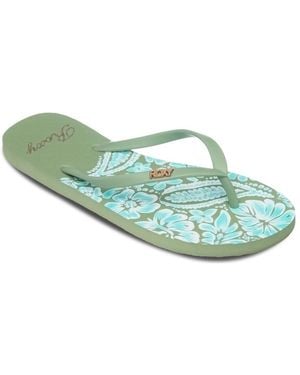Roxy Tongs New Viva Printed - Vert