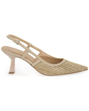 Priv Lab Chaussures escarpins VITTOR CAP BEIGE - Métallisé
