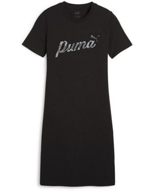 PUMA Robe Ess+ Blossom - Noir
