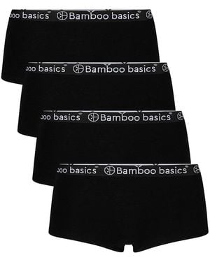 BAM Slips Culotte Paquet de 4 IRIS - Noir