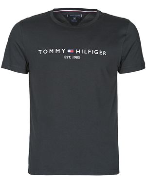 Tommy Hilfiger T-Shirt Core Tommy Logo - Nero
