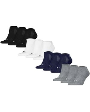 PUMA Chaussettes Chaussettes Cushioned Sneaker 12P - Bleu