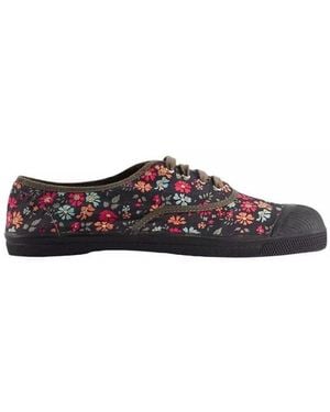 Bensimon Baskets Basses Baskets Lacet Femme Liberty - Marron