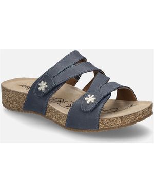 Josef Seibel Sandales Tonga 82, jeans - Bleu