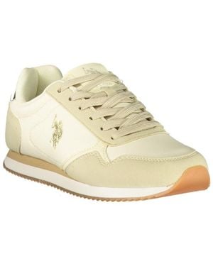 U.S. POLO ASSN. Baskets U.S. Polo Assn. Baskets Rétro - Blanc