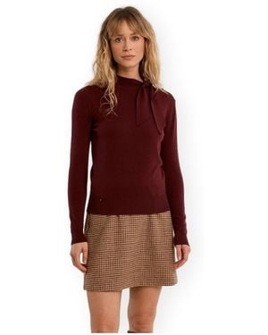 Molly Bracken Pull Knit Bt210 - Rouge