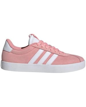 adidas Baskets Baskets Vl Court 3.0 Cuir - Rose