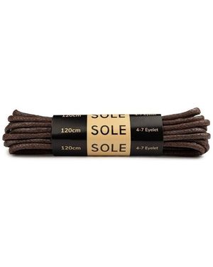 Sole Lacets 120Cm Wax Lacets - Noir
