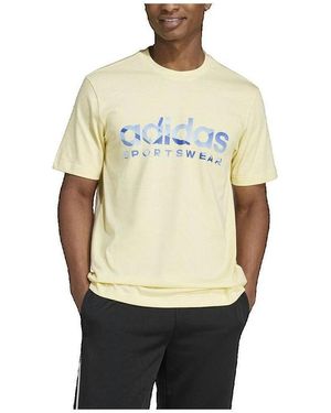 adidas T-Shirt Korte Mouw T-Shirt House Of Tiro Summer Linear - Metallic