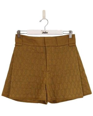 Samsøe & Samsøe Short Short en coton - Marron