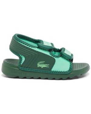 Lacoste Baskets Sandales Surukids Bébé – Vert foncé – Confort Prot