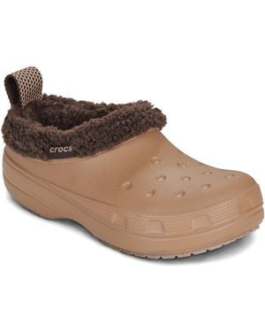 Crocs™ Damenstiefel Classic Lined Shorty - Braun