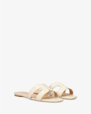 Andypola Sandales Plates Am6060 - Neutre