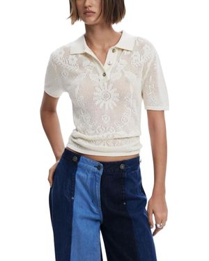 Desigual T-Shirt Korte Mouw Ts_Ray 25Swtk72 - Wit