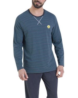 Athena Ensembles De Pyjama 7701201 - Bleu