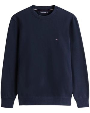Tommy Hilfiger Sweat-shirt ESSENTIAL TERRY CREW MW0MW37237 - Bleu