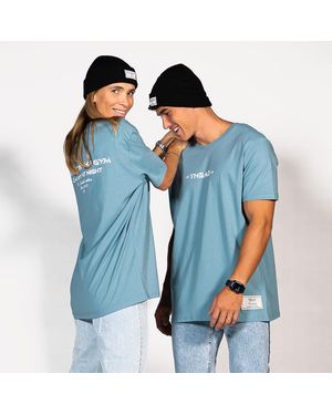 THEAD. T-Shirt New York T-Shirt - Blau
