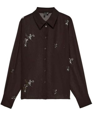Vero Moda Chemise 15571601 - Marron