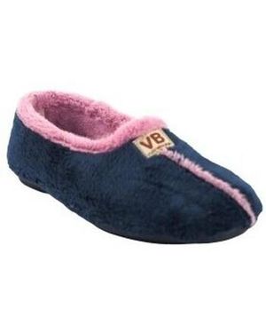 Vulca Bicha Chaussures Retour à la maison, dame 4306 bleue