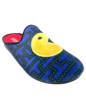 Vulca Bicha Chaussons Rentrez chez vous, monsieur 4814 bleu