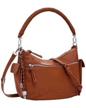 Desigual Sac BAG HALF ASTANA CAMEL 25SAXPBW - Marron