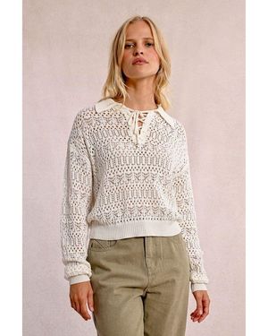 Molly Bracken Pull M146DP-CREAM - Neutre