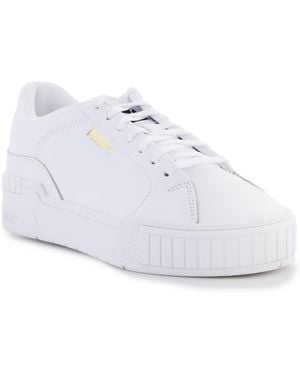 PUMA Baskets Basses Cali Sport Clean 375407-01 - Blanc