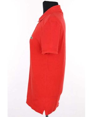Lacoste T-shirt Polo orange - Rouge