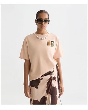 Maison Scotch T-shirt Tshirt Nude - Multicolore