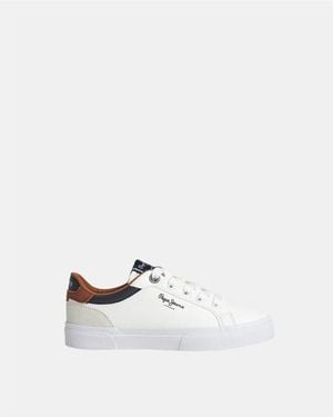 Pepe Jeans Baskets basses PMS00048 JOE BASIC - Blanc