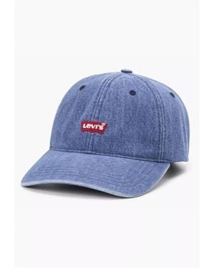 Levi's Pet D7827 0001 Housemark Cap-Denim - Blauw