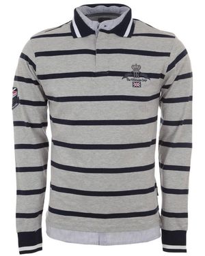 Harry Kayn Polo Polo manches longues CALAORI - Gris