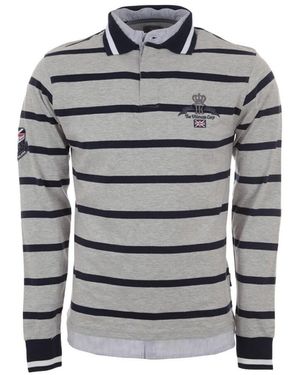 Harry Kayn Polo Polo manches longues CALAORI - Gris